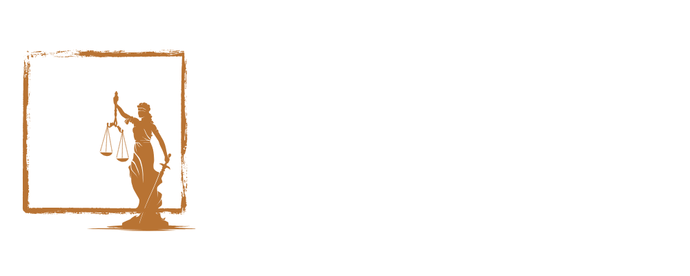 Habur Hukuk Bürosu logosu – Adalet heykeli simgesiyle birlikte H harfi, beyaz ve bakır